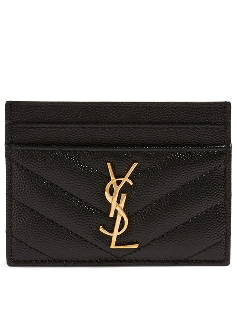 ysl card holder ราคา|YSL card cases.